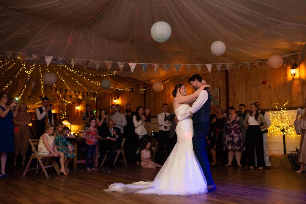 first dance at the wellbeing farm