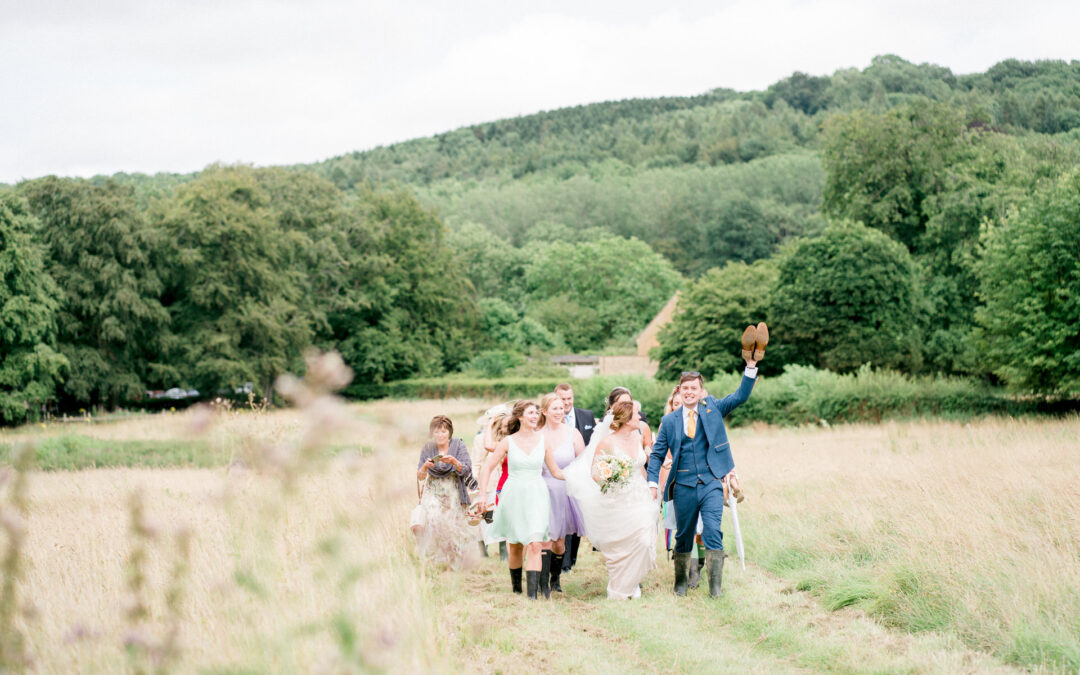 A marquee wedding in The Cotswolds