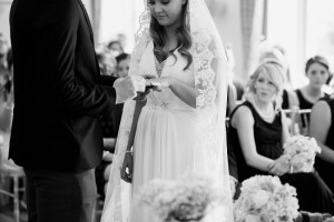 Trafford Hall wedding ceremony