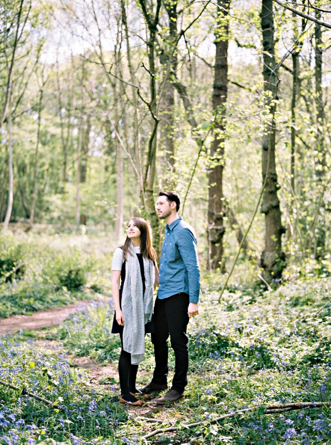COUPLE ON A PRE WEDDING SHOOT AT BRADGATE PARK