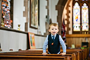 boy in st andrews church longton