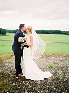 wedding photo with views of lancashire
