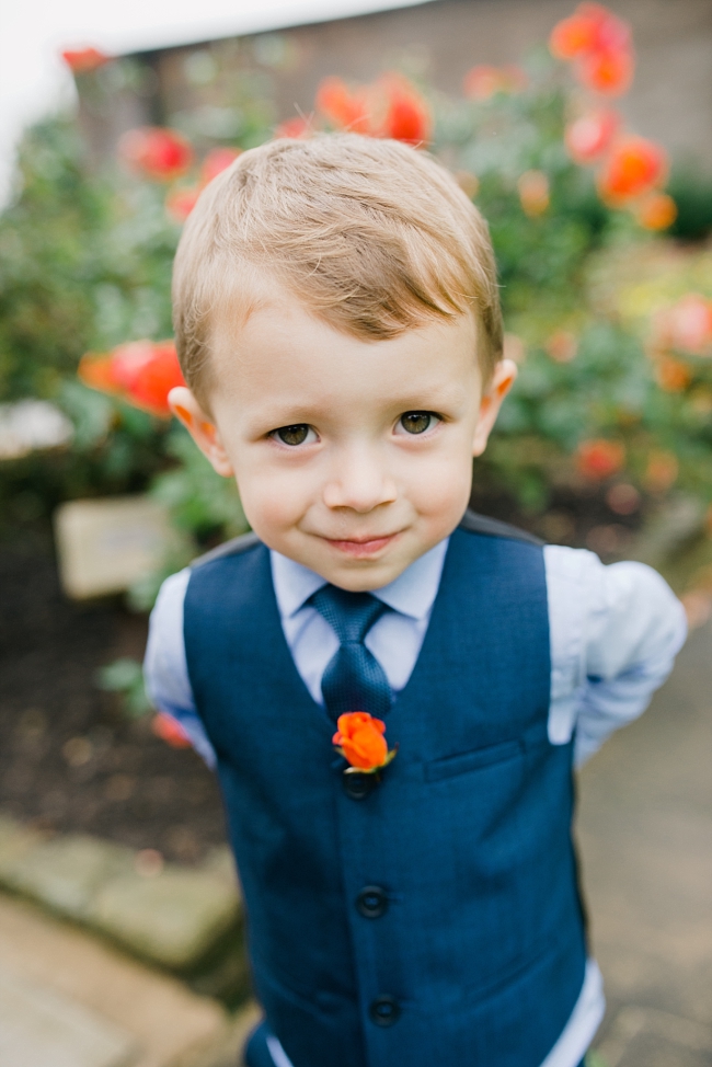 pageboy in suit