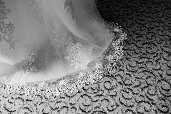 lace on the carpet