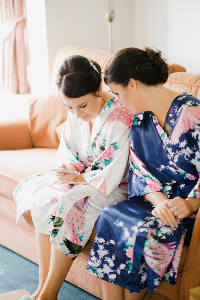 kimono style bridesmaids dressing gowns