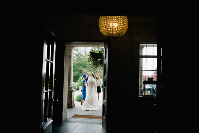bride through doorway