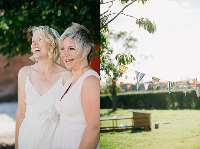 relaxed outdoor wedding wales