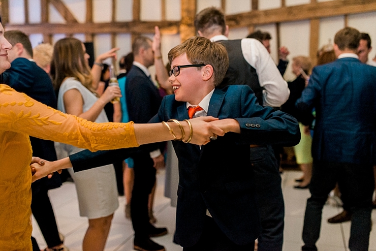 dancing at reception