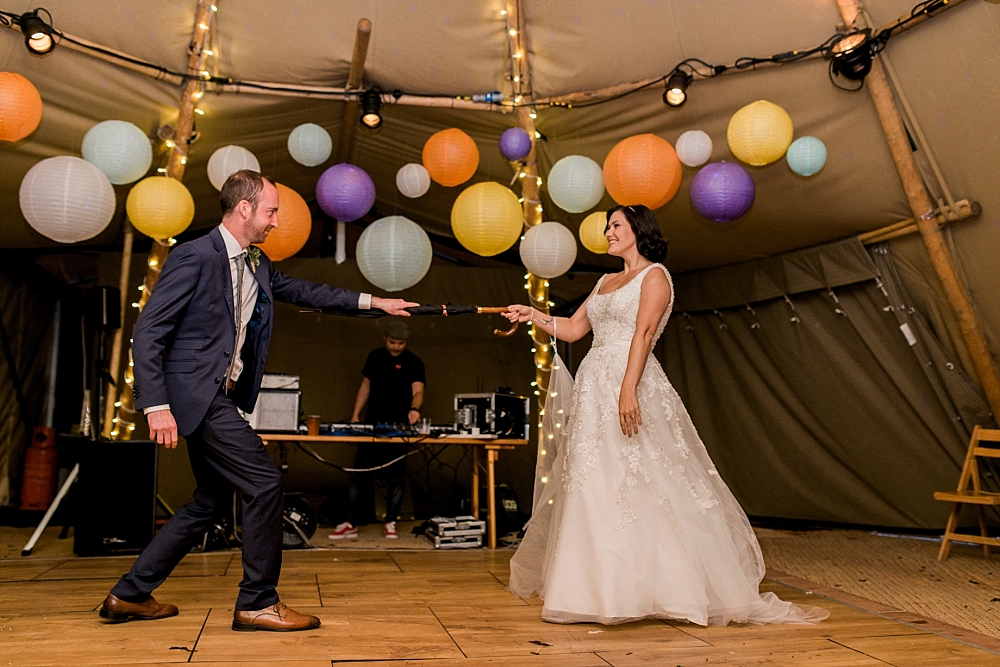 first dance in tipi