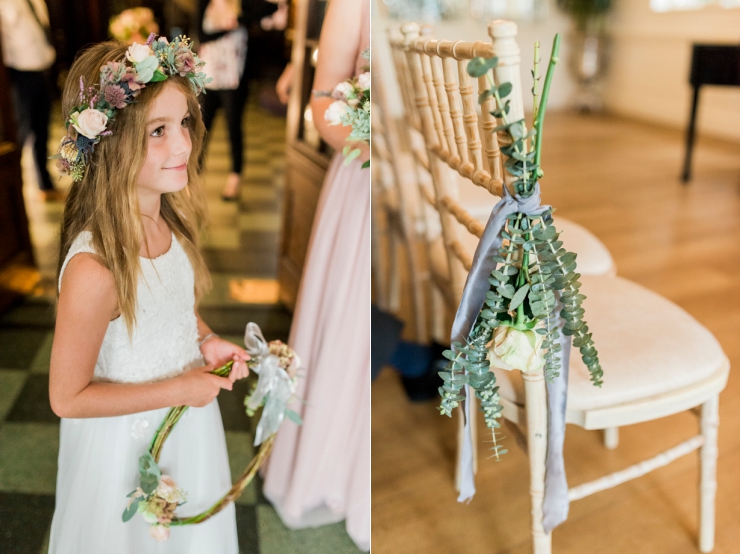 Petal and Twig flower crown decorations