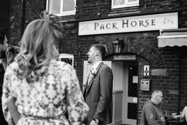 pack horse pub in cluceth for wedding