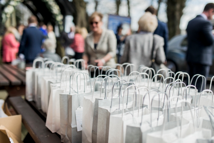 goody bags for wedding guests