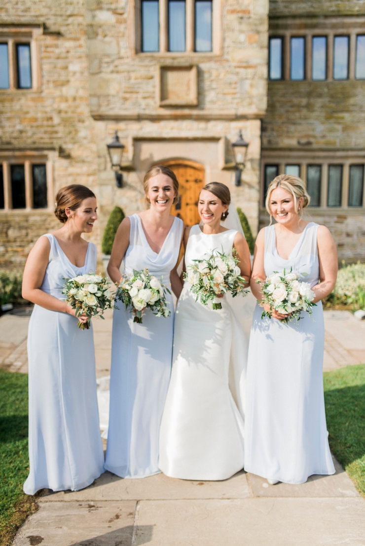 bridesmaids at stanley house hotel