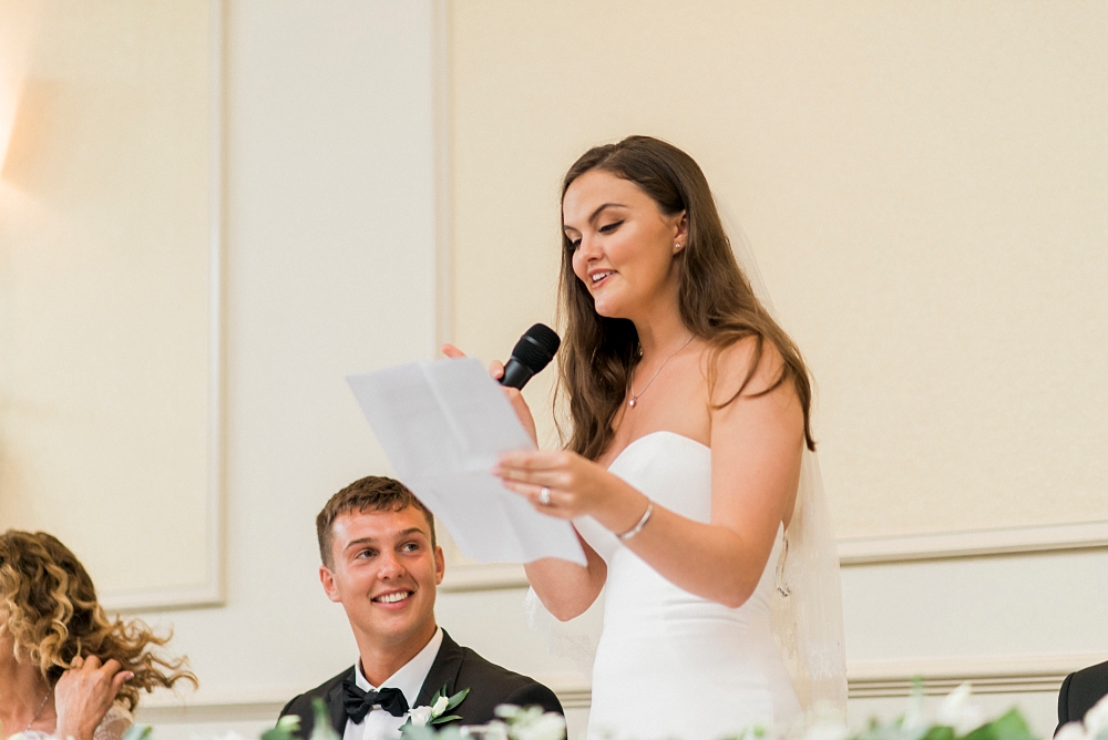 bride's speech