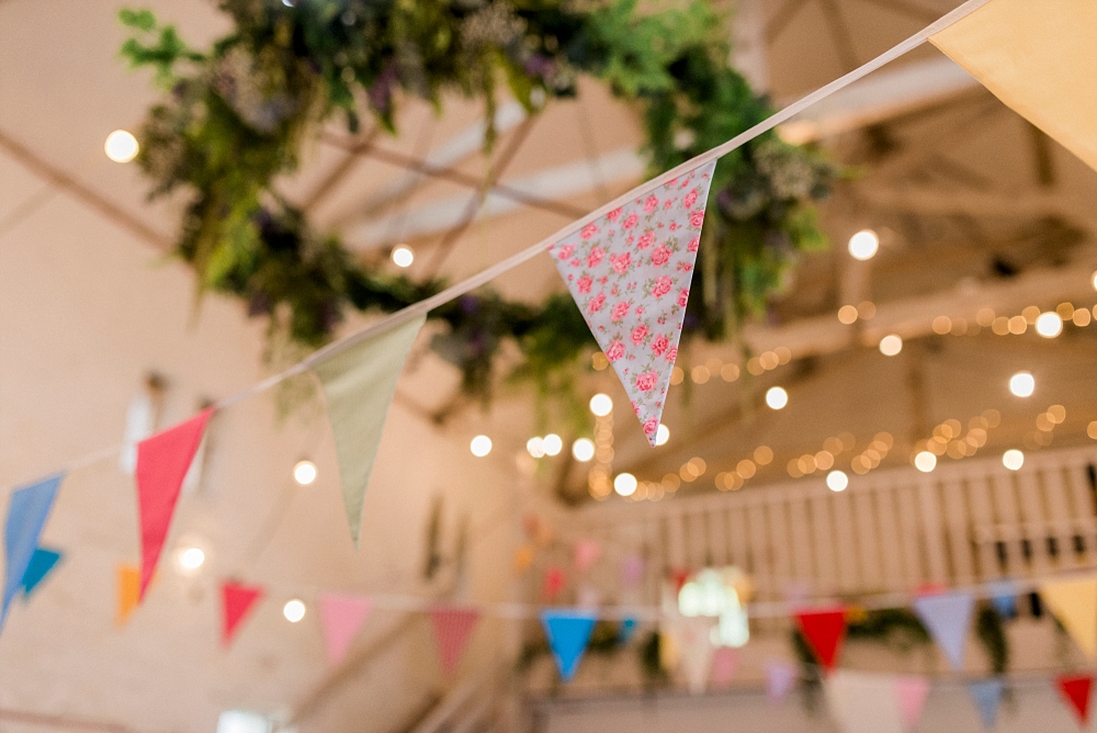 colourful bunting