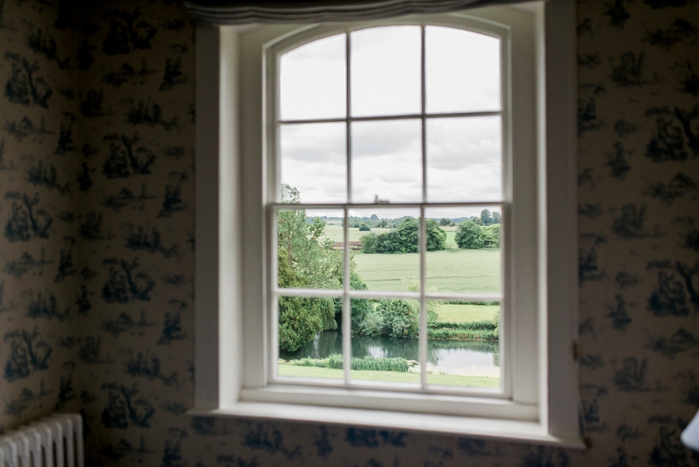 window at Ardington House near Oxford