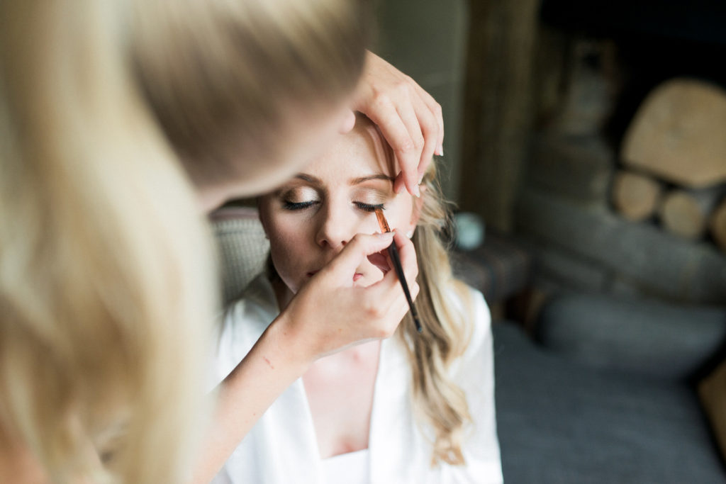 Oxford hair and make-up with bride 