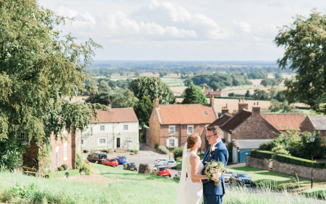 A marquee wedding in North Yorkshire