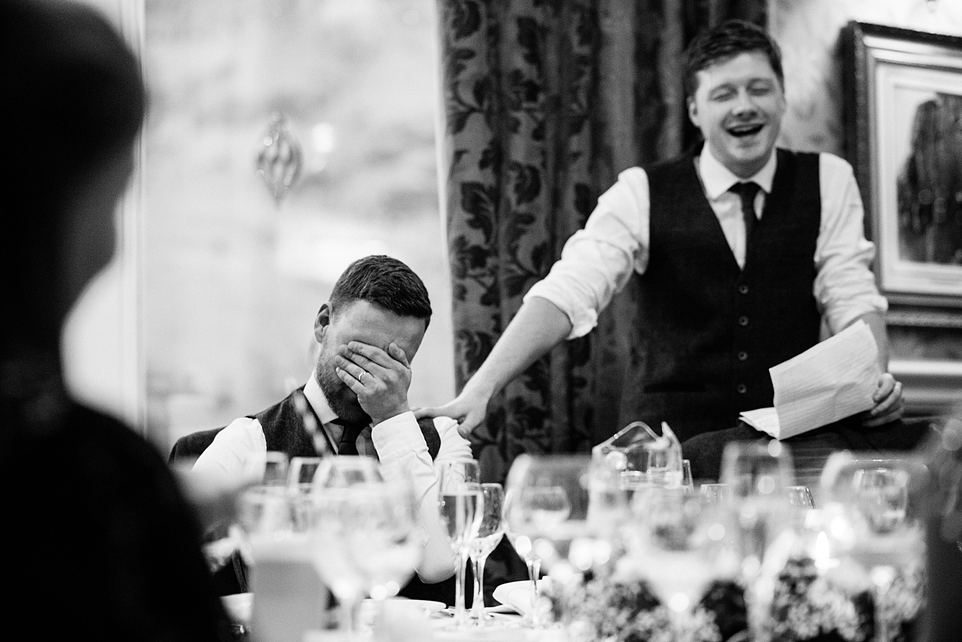 best mans speech embarrasses groom