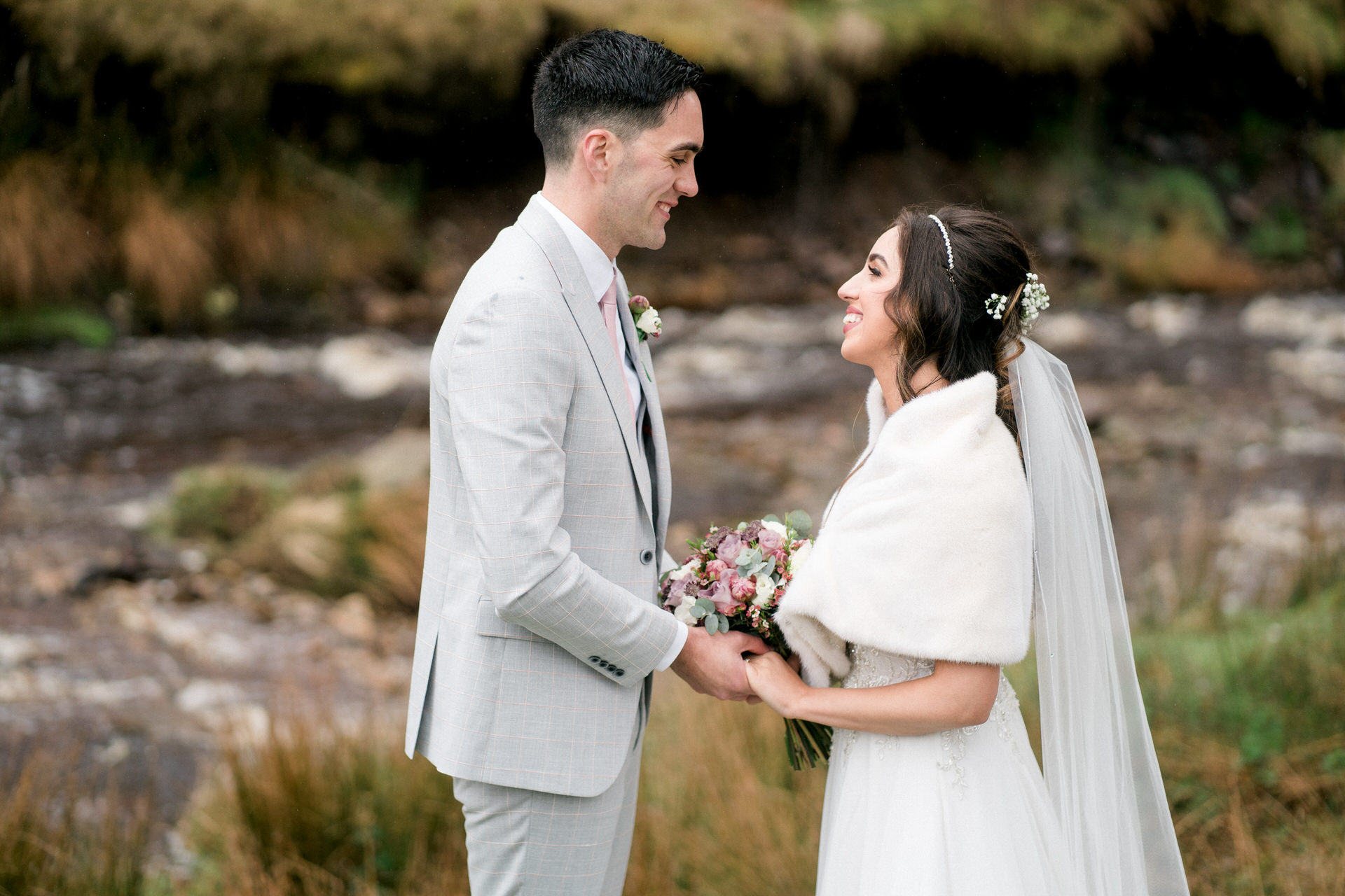wedding vows by the river