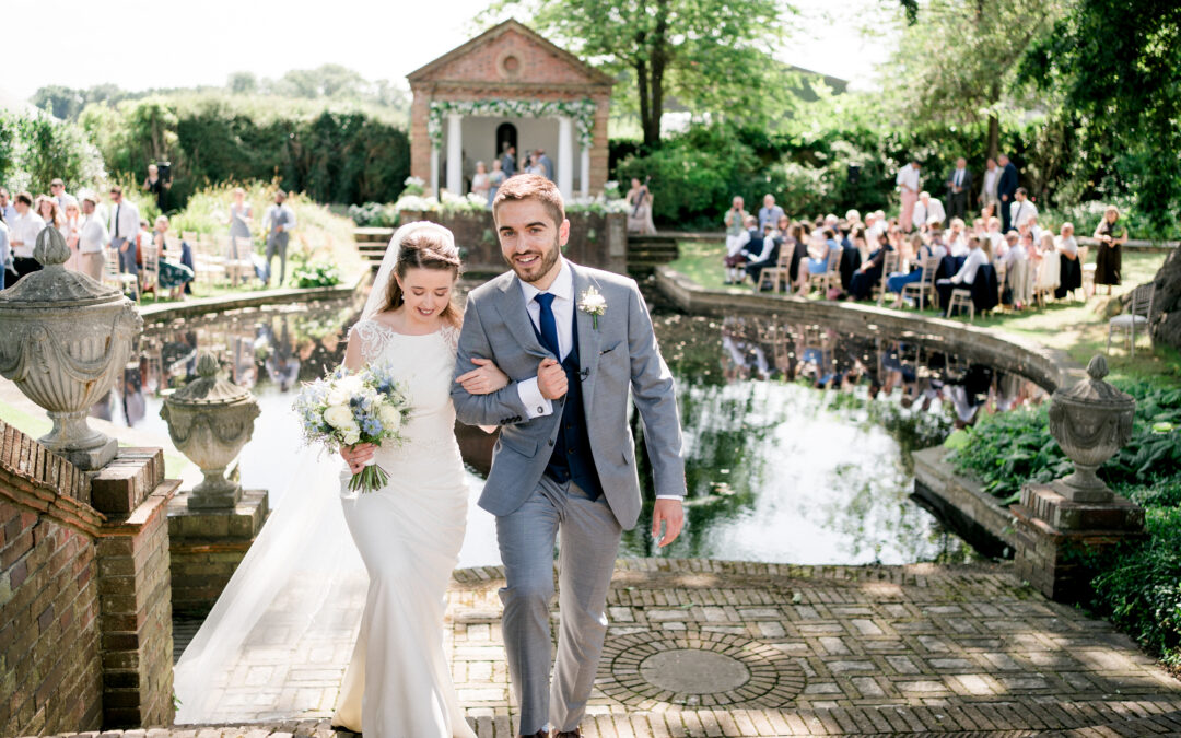 A Micklefield Hall wedding with Greek and English traditions