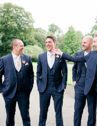 rivington barn wedding groomsmen