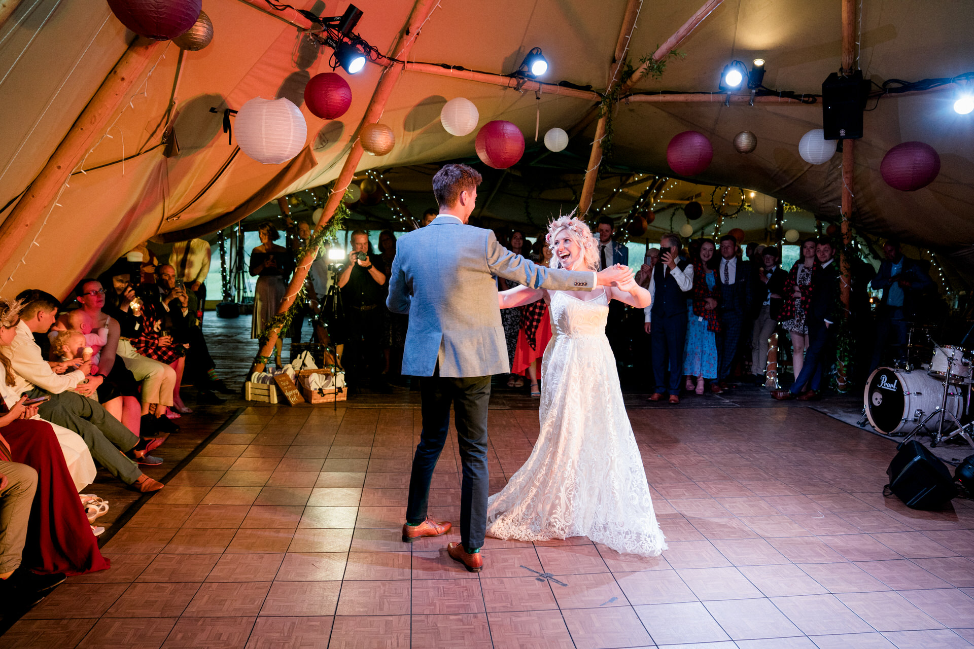 first dance in tipi