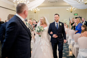 wedding ceremony at shaw hill hotel