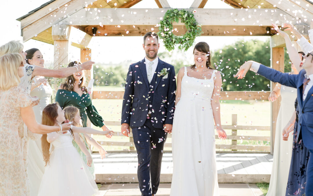 An Eden Barn wedding with Jen and Marc