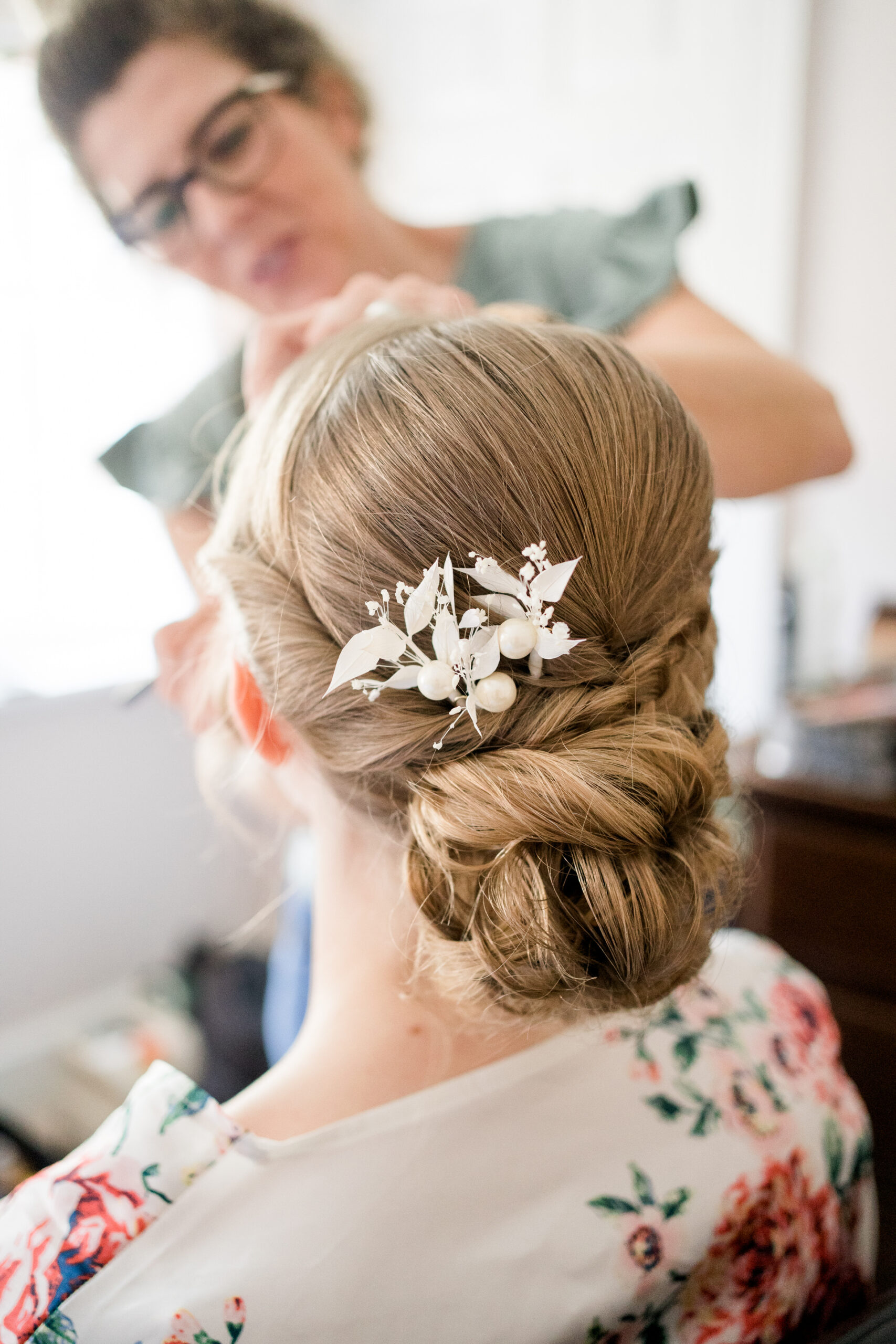 wedding hair by Louise Fawcett