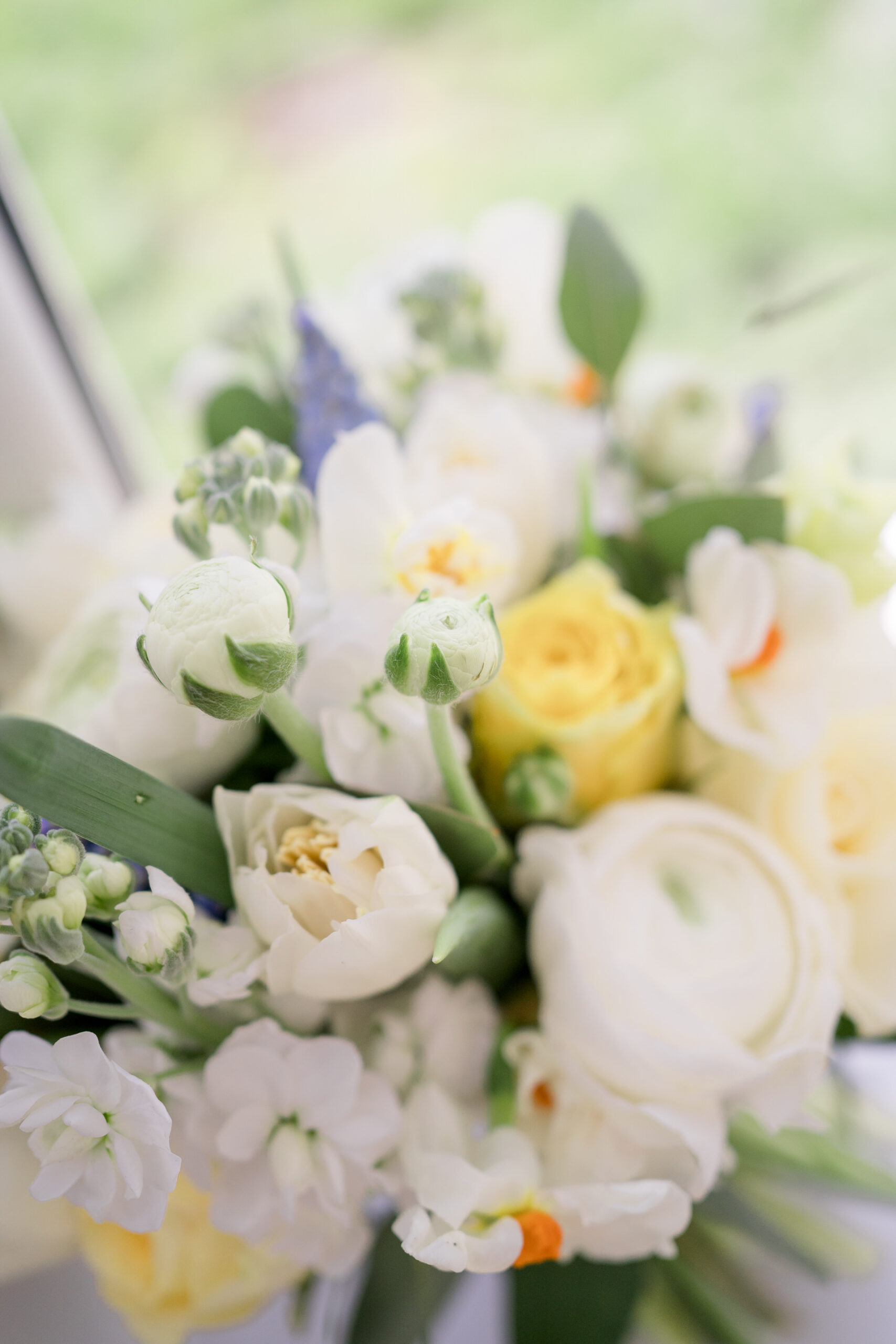 spring wedding bouquet by classy blooms