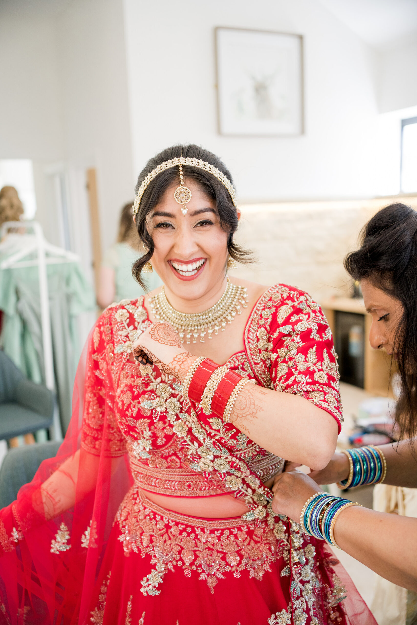 hindu wedding at mickleton hills farm