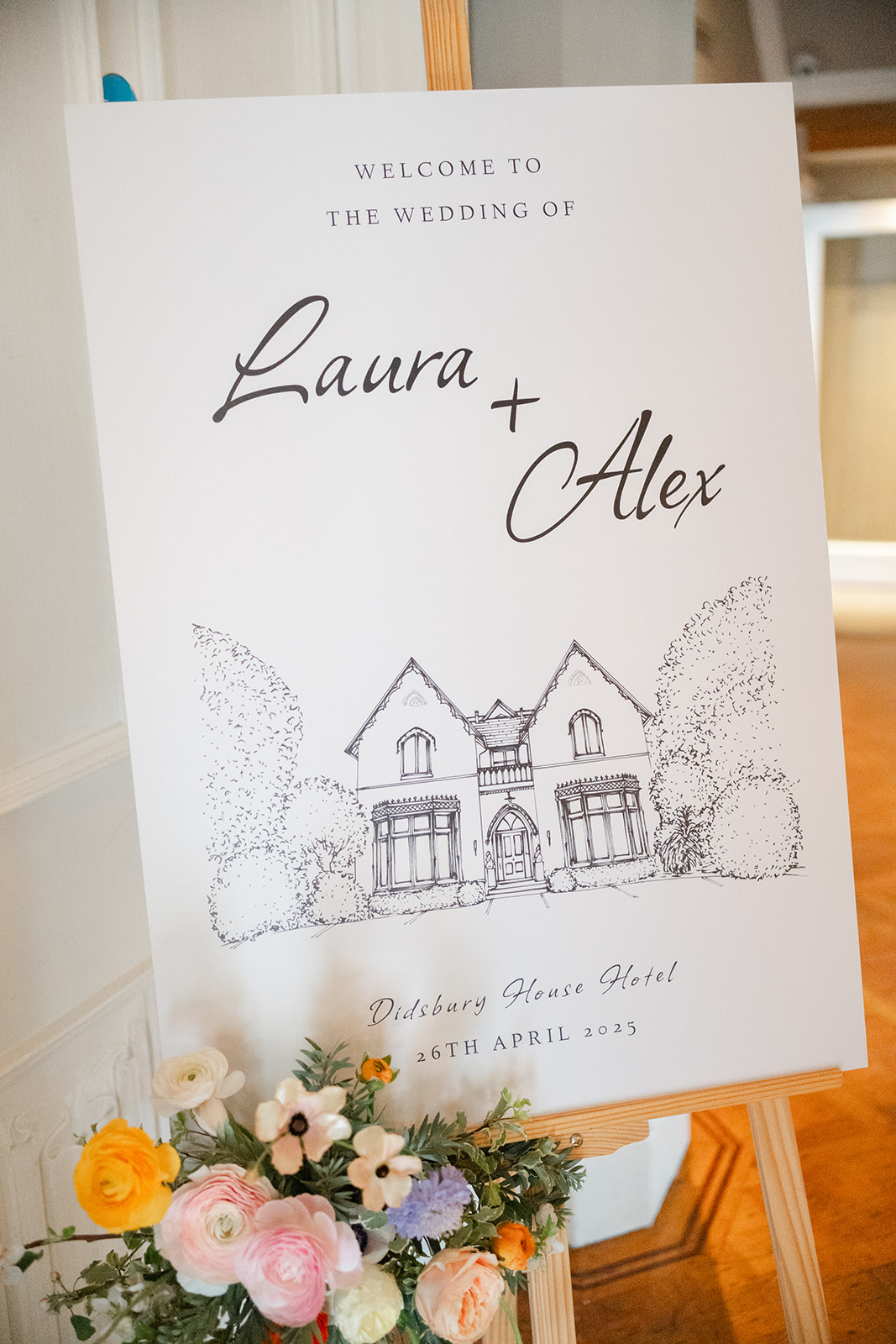 Laura and Alex's Didsbury House Hotel Wedding
